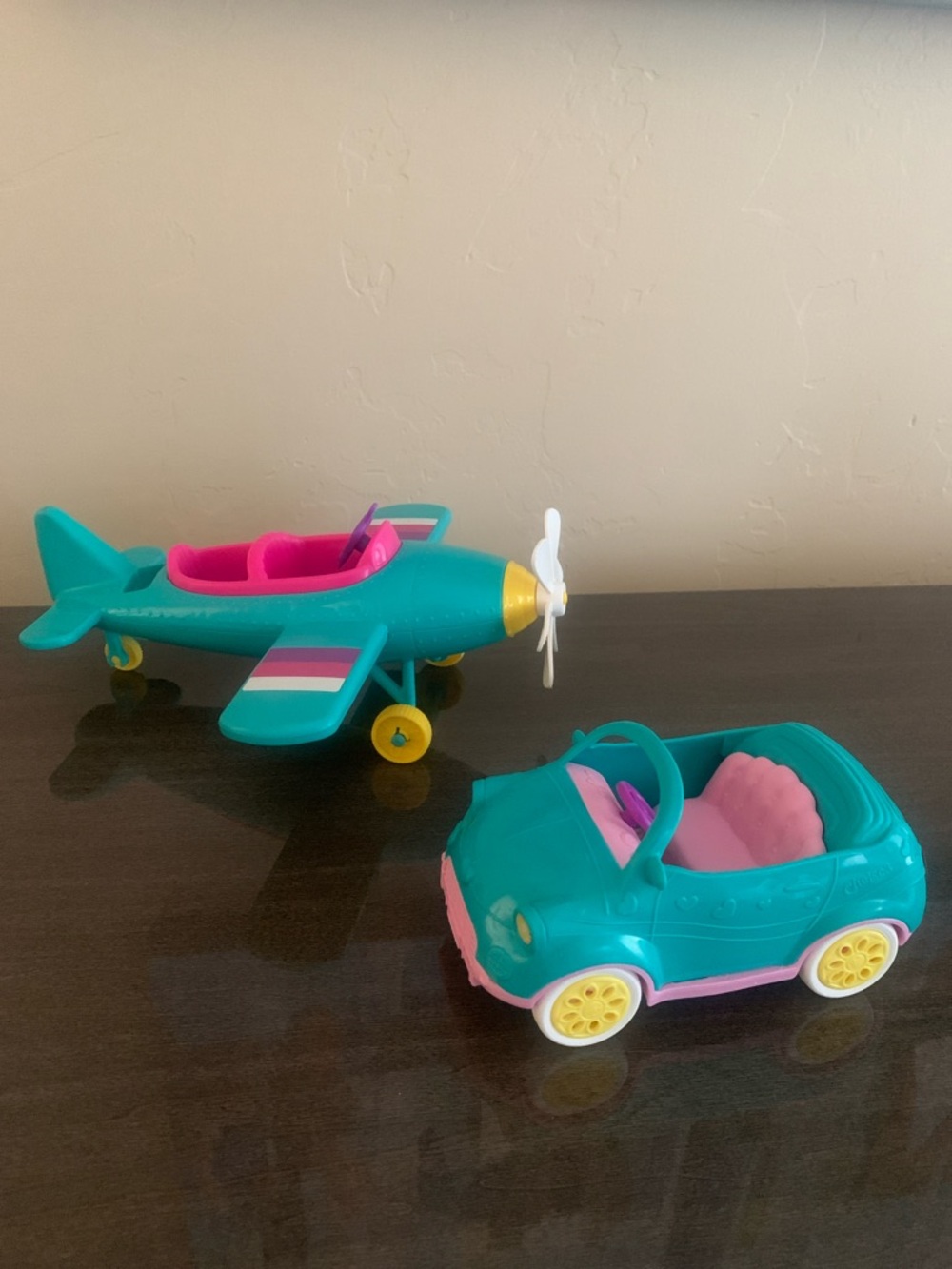 Mattel Chelsea Airplane and Car Vehicle Playset